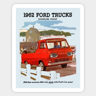 1962 FORD TRUCKS - advert Magnet